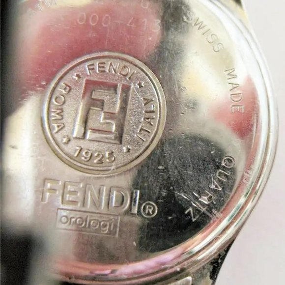 FENDI OROLOGI Traditional Style  Round Shape  Swiss Made  Quartz  Stainless Stee main image 5